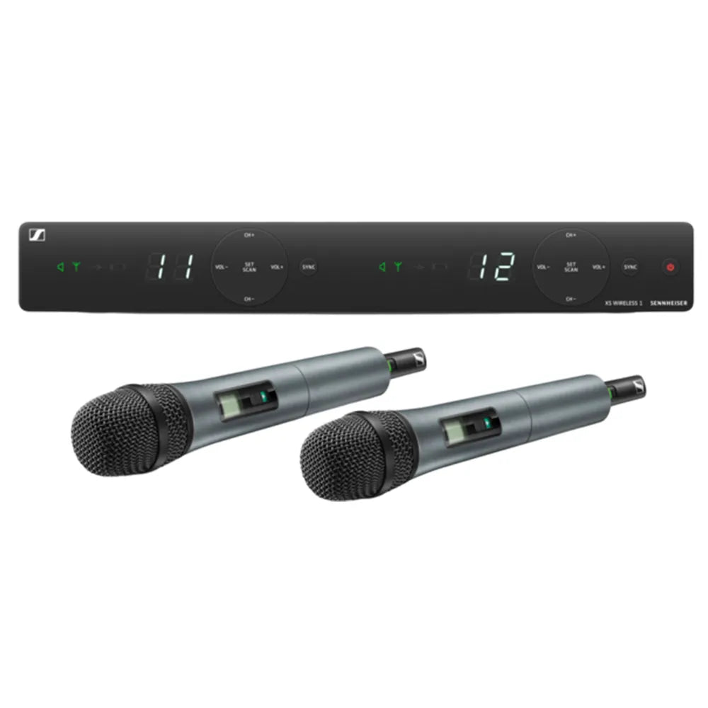 Sennheiser Xsw1825dual Micrófono Inalámbrico 2 Mic Mano