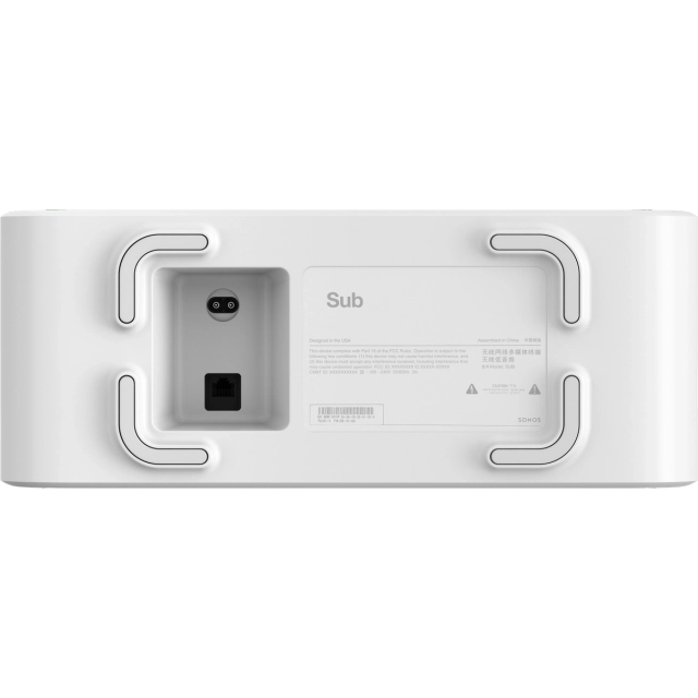 Sonos SUBGEN3WHITE Subwoofer Inalámbrico Blanco